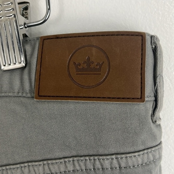 Peter Millar Grey-Brown Cotton Chinos - Picture 10 of 11